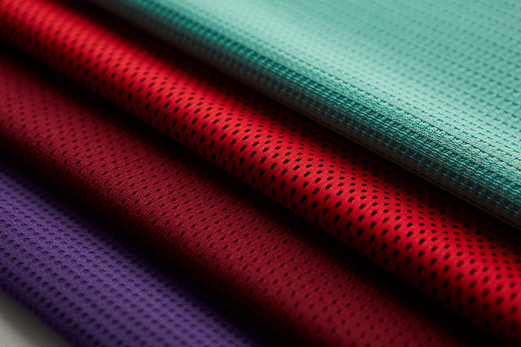 polyester and spandex