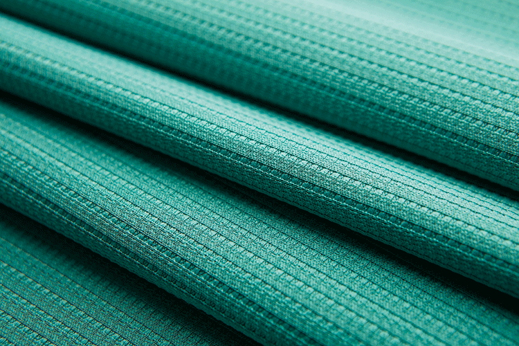 polyester and spandex